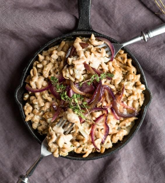 Vollkorn-Käsespätzle