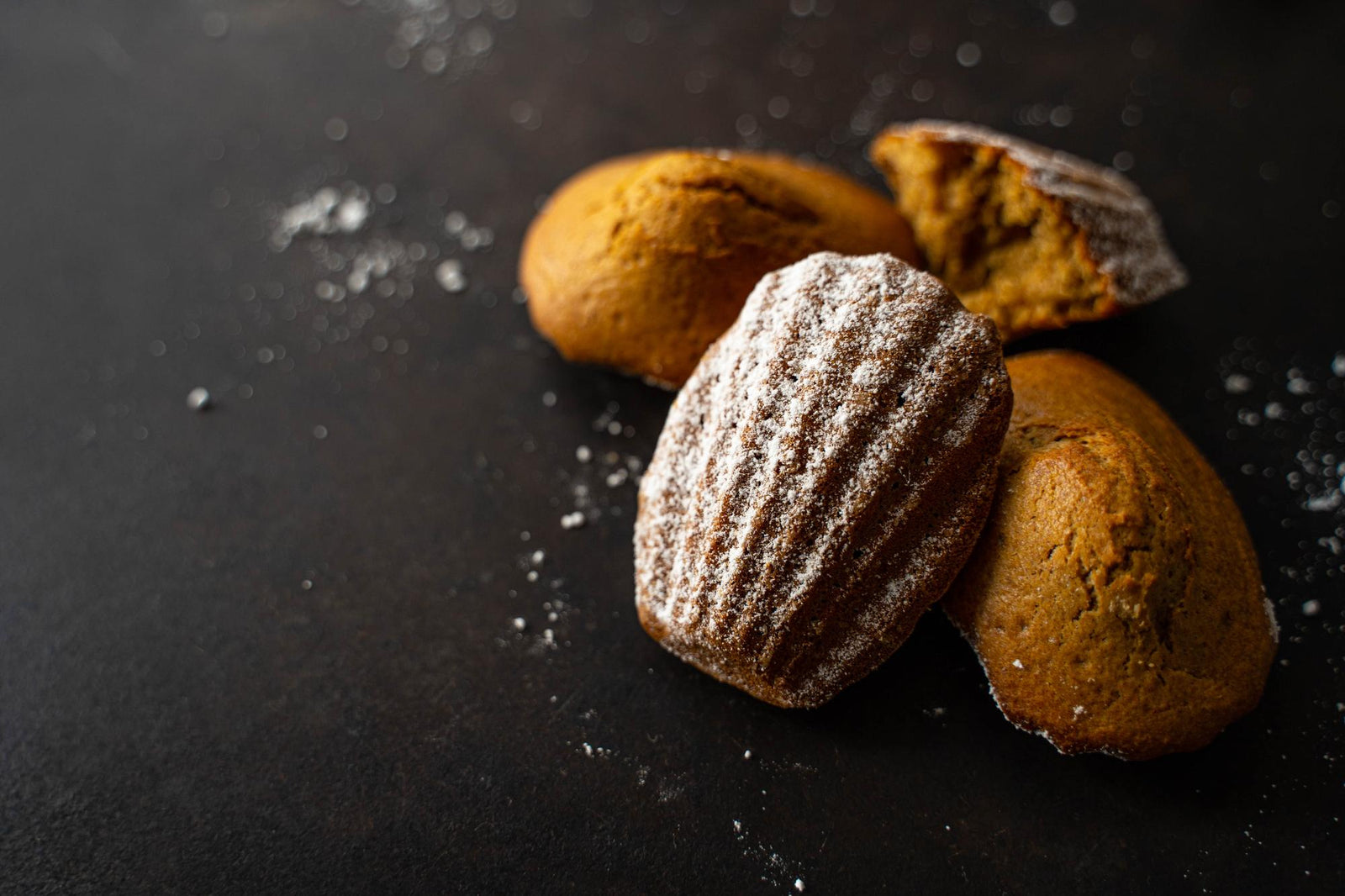 Vollkorn-Madeleines