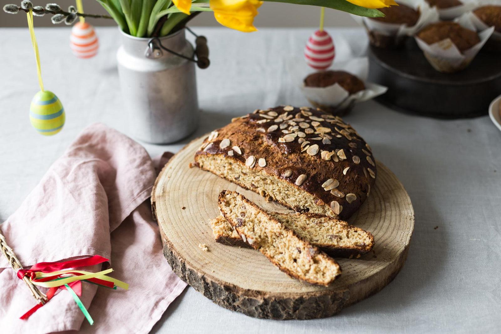 Vollkorn-Osterbrot