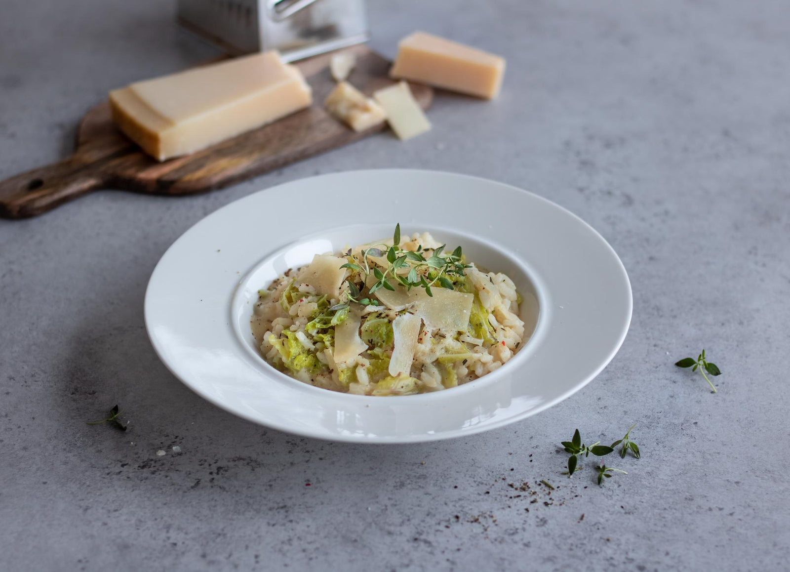 Wirsing-Risotto