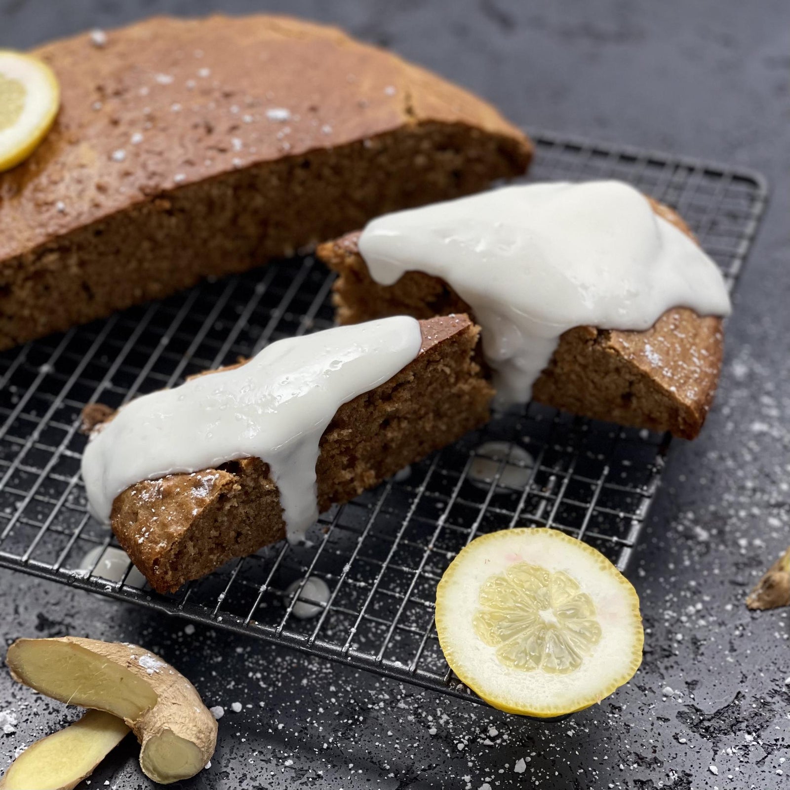 Zitronen-Ingwer-Kuchen