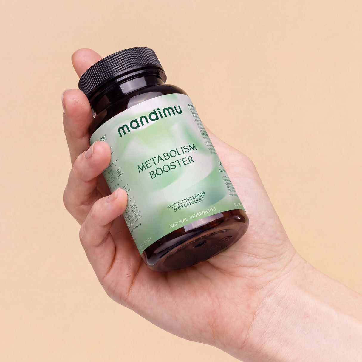 Stoffwechsel-Booster – 60 Kapseln, vegan