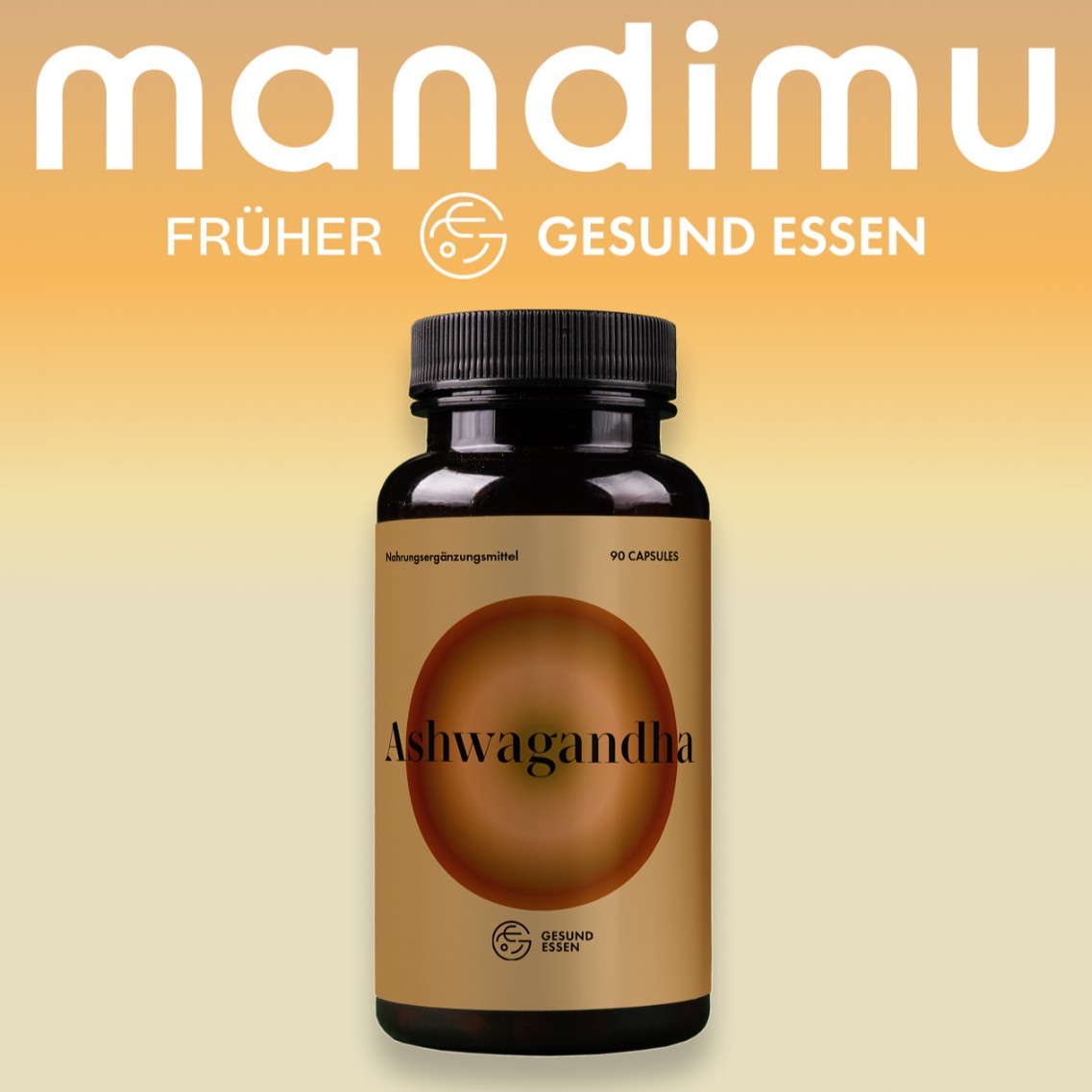 Ashwagandha – 90 Kapseln, vegan, hochdosiert