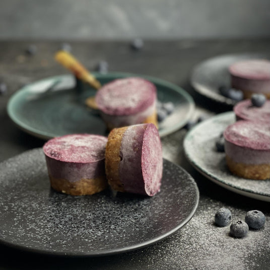Blaubeer-Käsekuchen ohne Backen