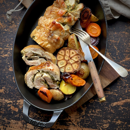 Hähnchenroulade