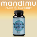 Magnesiumbisglycinat Premium: Chelatiertes Magnesium – 90 Kapseln, vegan, hochdosiert