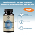 Magnesiumkomplex – 90 Kapseln, vegan, hochdosiert