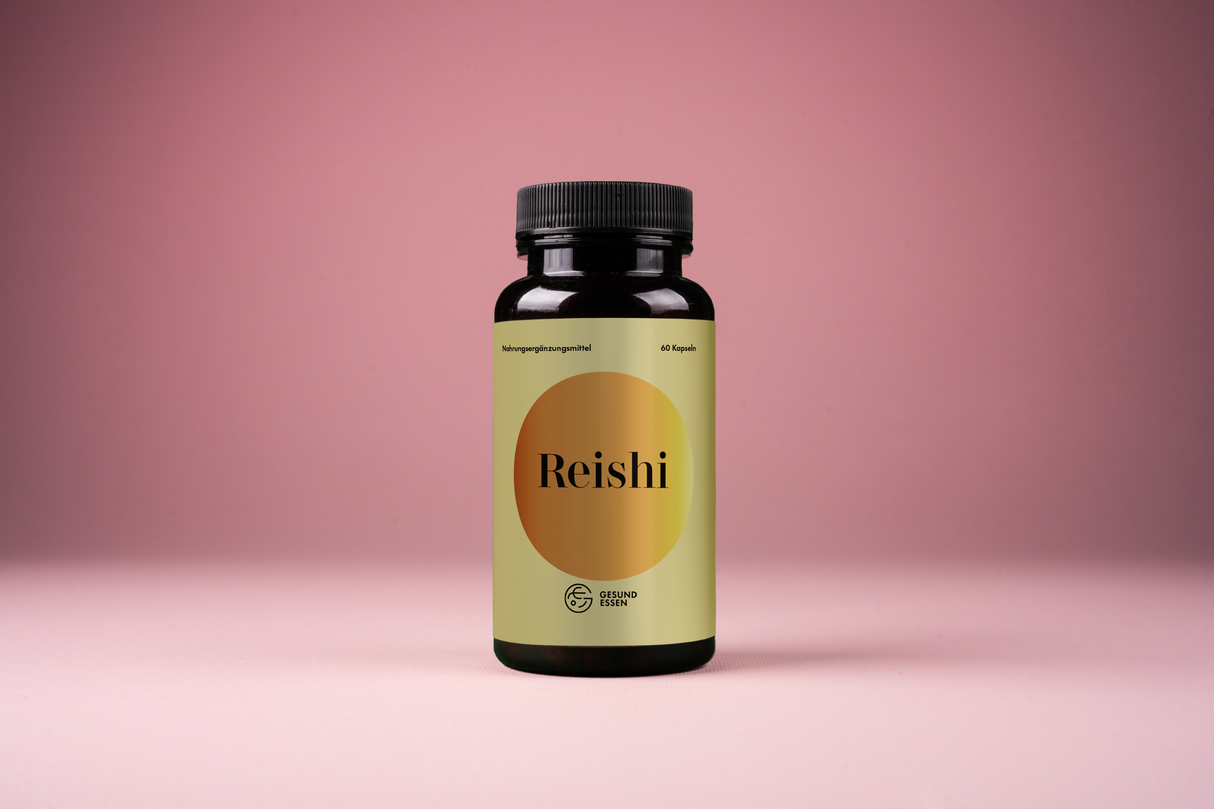 Reishi Premium Pilz-Extrakt – 60 Kapseln, hochdosiert