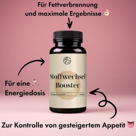 Stoffwechsel-Booster – 60 Kapseln, vegan