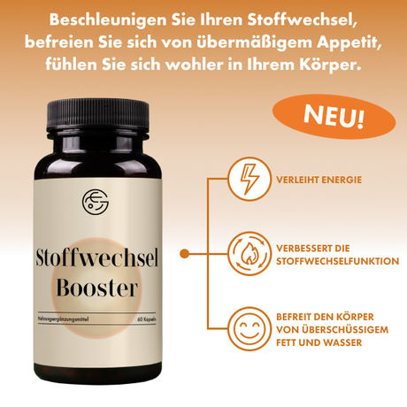 Stoffwechsel-Booster – 60 Kapseln, vegan