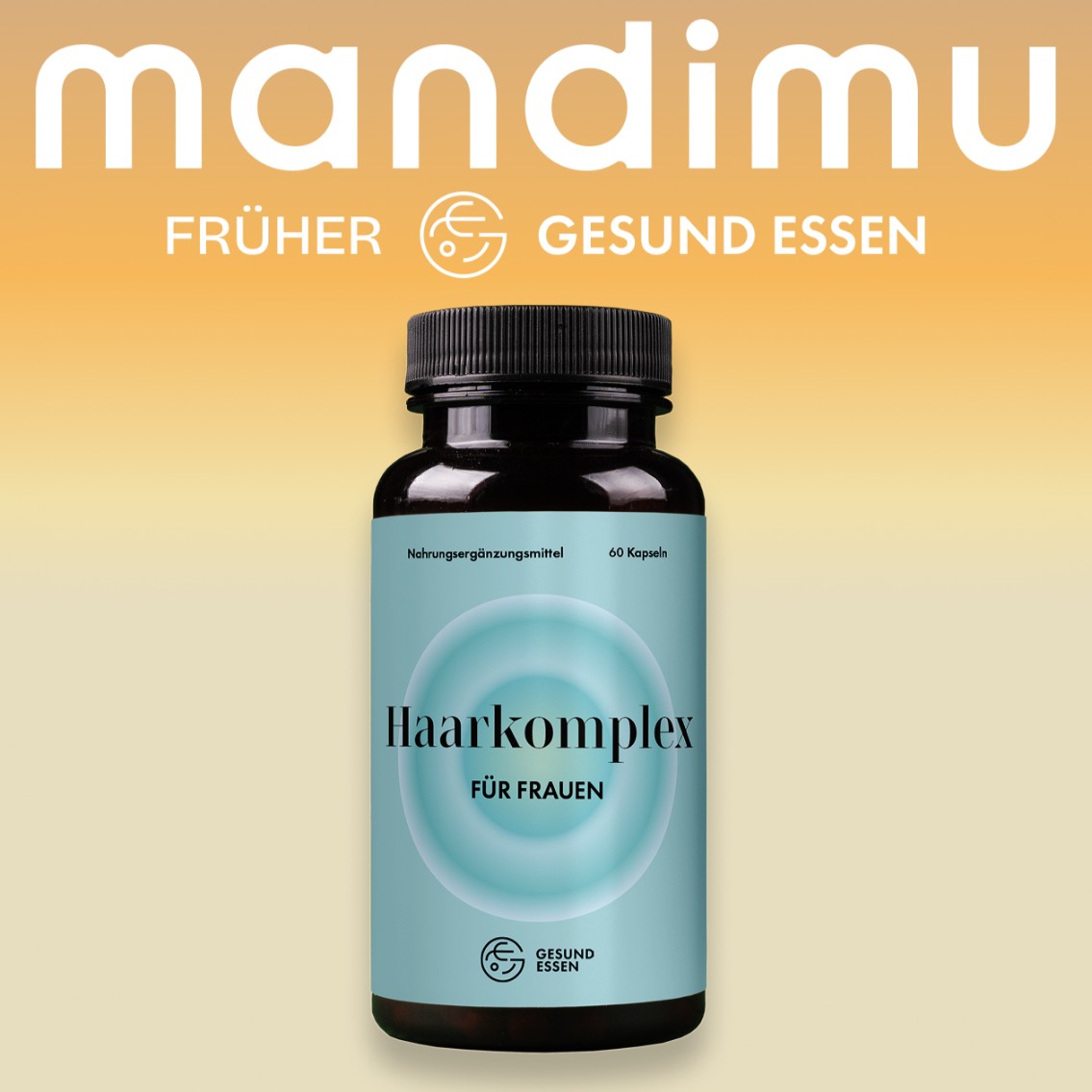 Haarkomplex für Frauen – 60 Kapseln, vegan