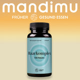 Haarkomplex für Frauen – 60 Kapseln, vegan